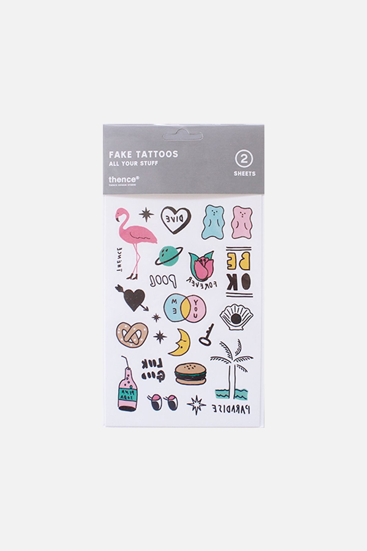 덴스(THENCE) Fake Tattoos_Stuff