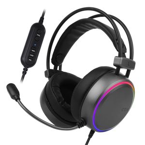 CH43 가상 7.1 ENC EQ RGB 초경량 게이밍 헤드셋