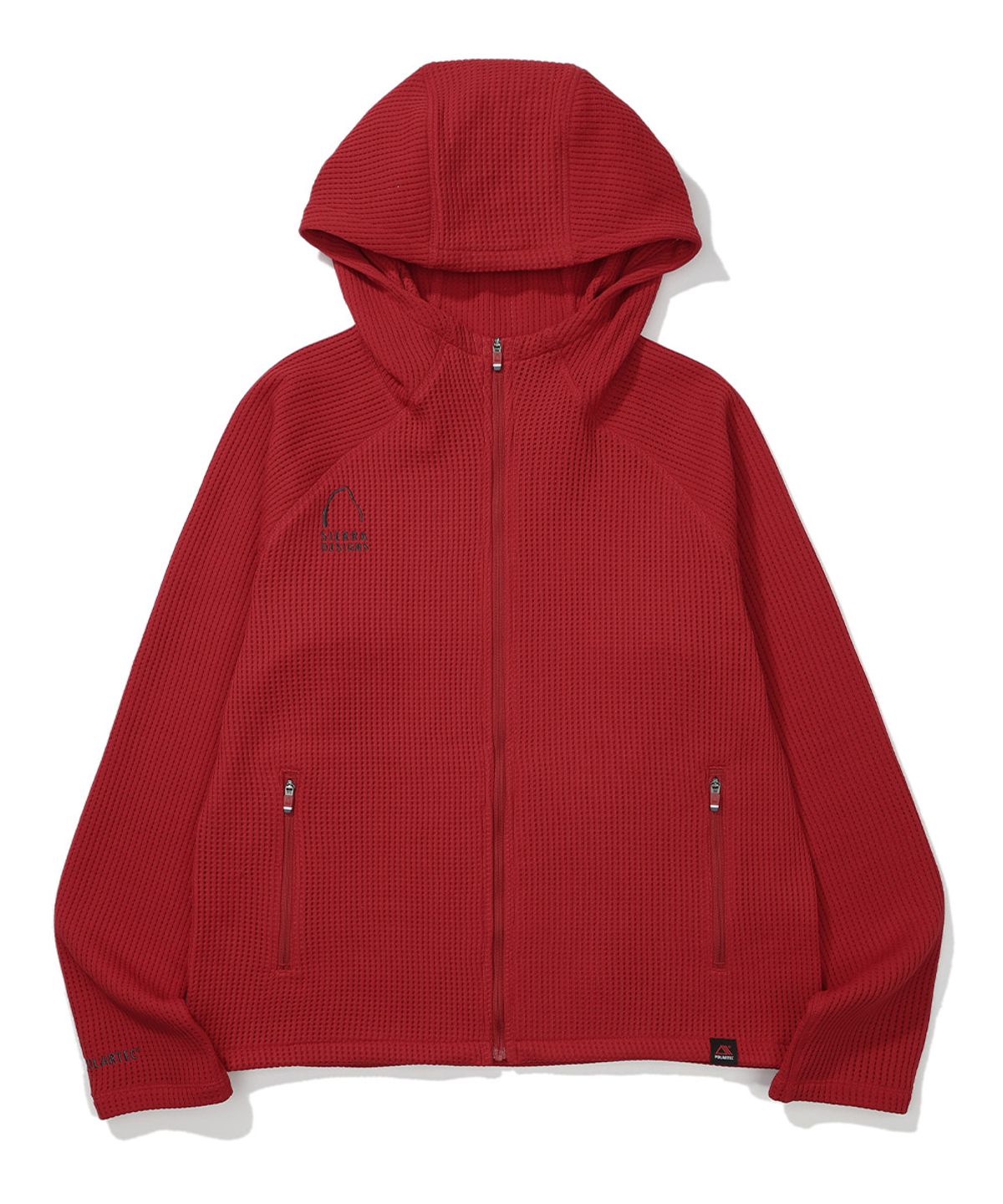 시에라디자인(SIERRA DESIGNS) W) 그라나이트(GRANITE) 폴라텍 파워드라이 메쉬 집업 RED