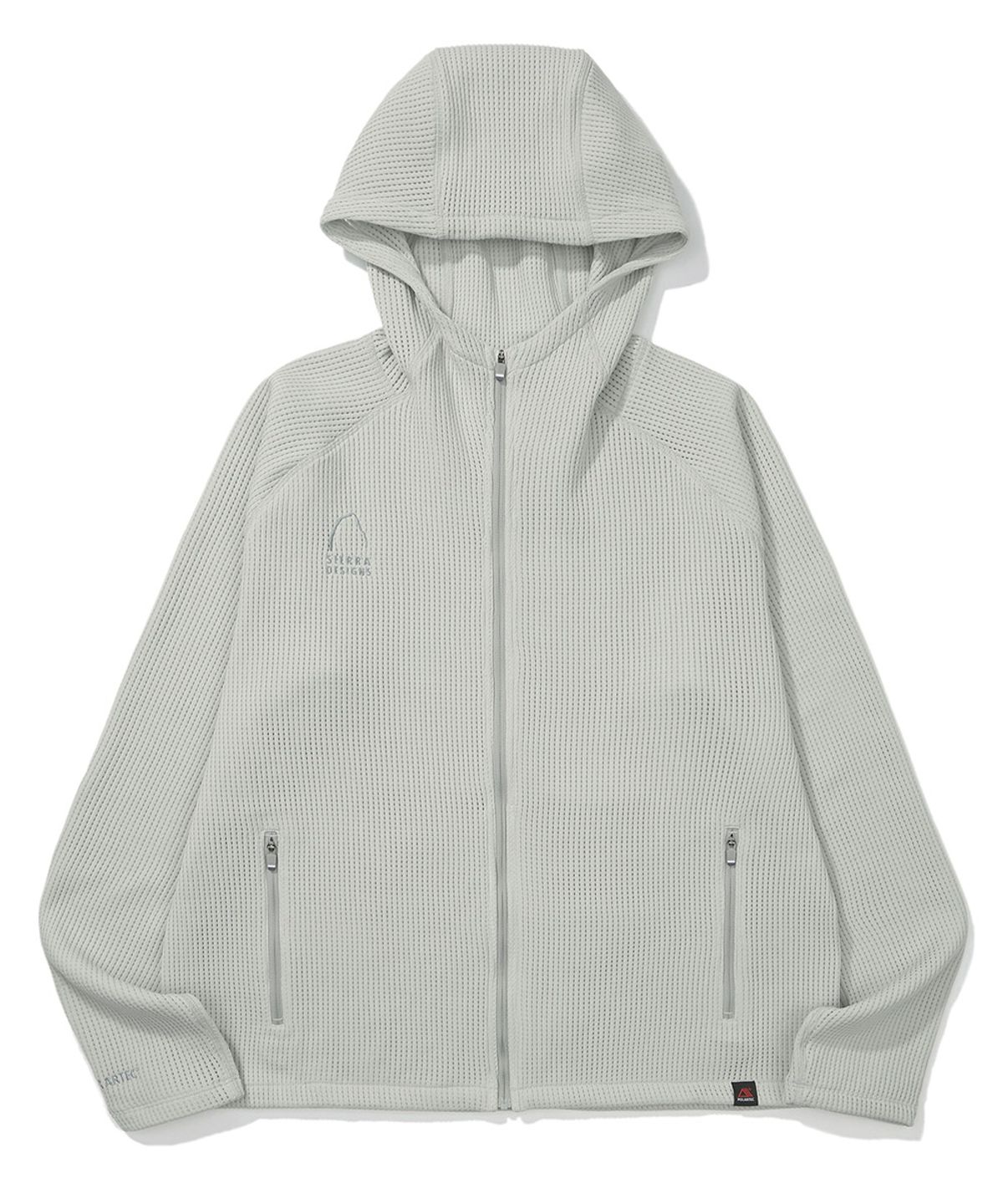 시에라디자인(SIERRA DESIGNS) 그라나이트(GRANITE) 폴라텍 파워드라이 메쉬 집업 MISTY GREY