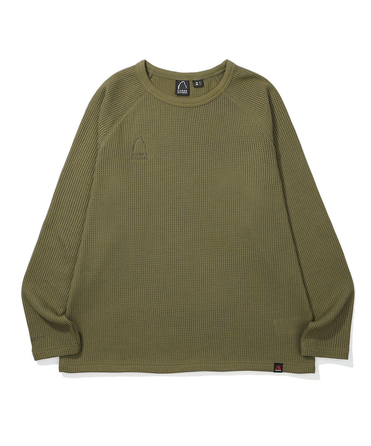 시에라디자인(SIERRA DESIGNS) 그라나이트(GRANITE) 폴라텍 파워드라이 메쉬 긴팔티셔츠 KHAKI