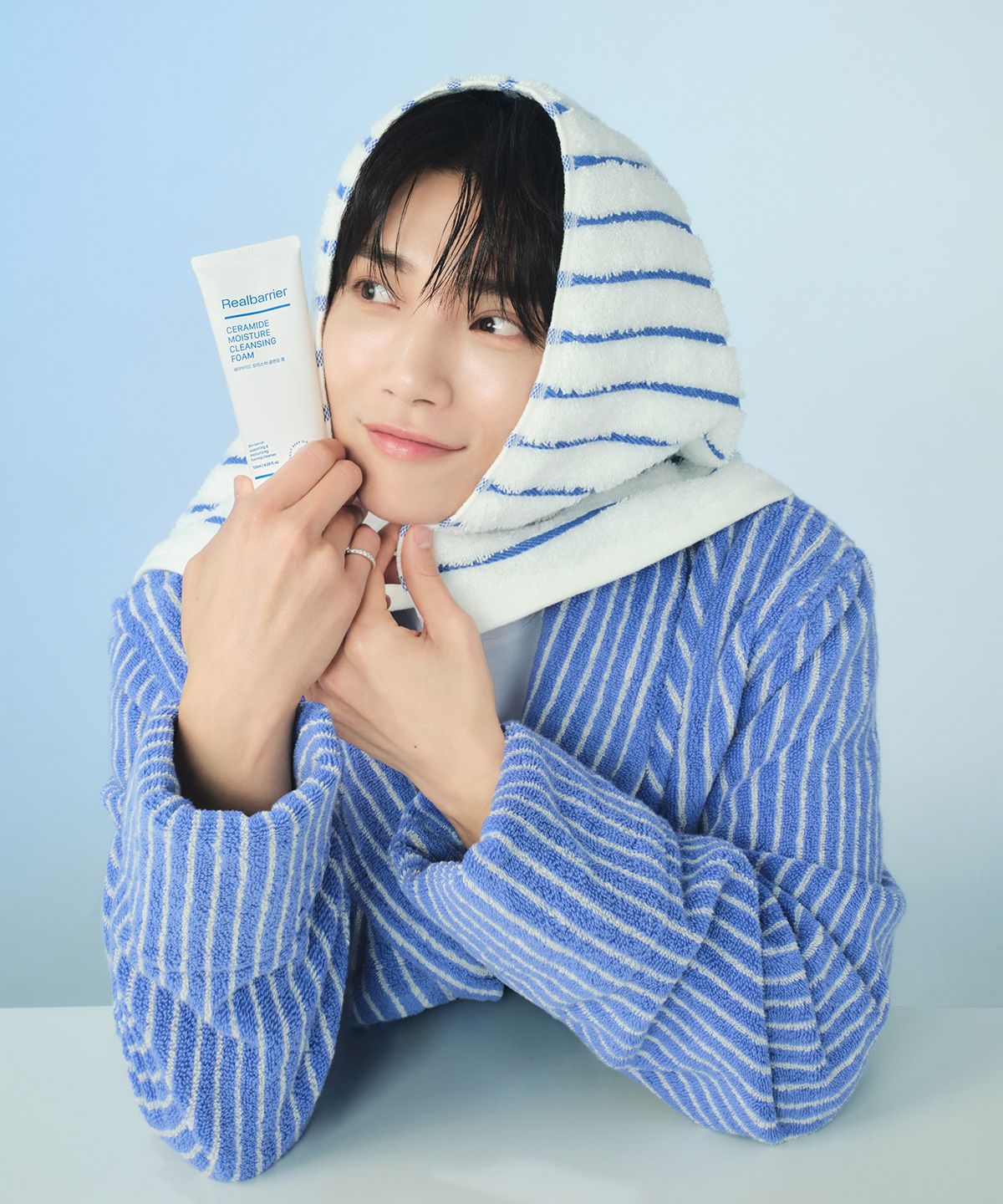 리얼베리어(REAL BARRIER) 세라마이드 모이스처 클렌징 폼 120MLX 2개