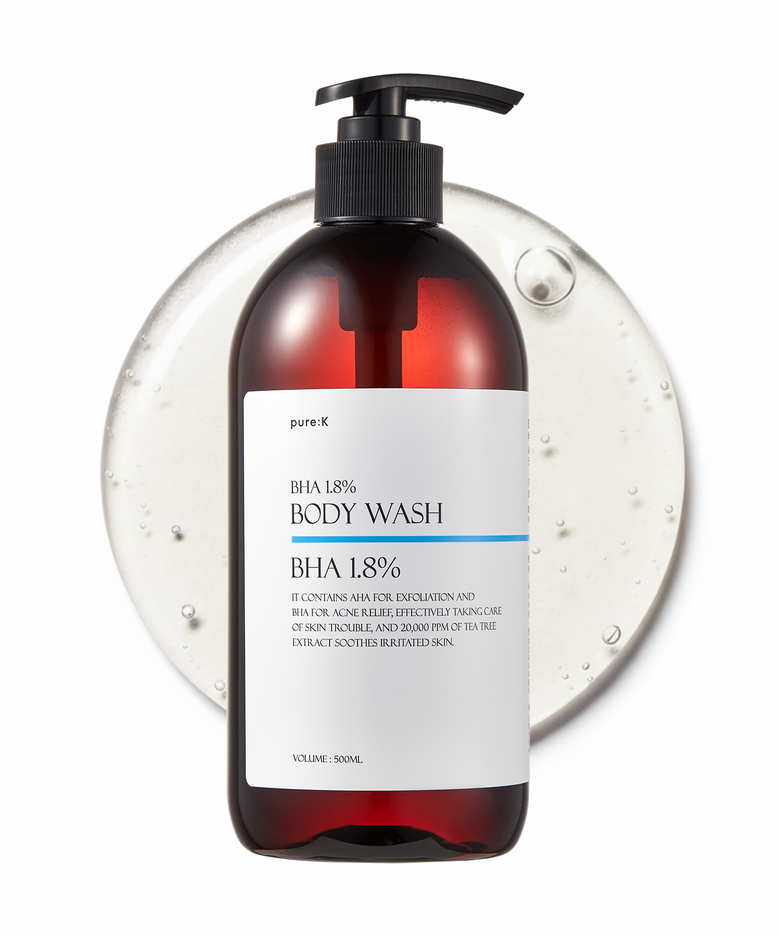 BHA 1.8% 트러블 케어 바디워시 라임앤바질만다린 500ml