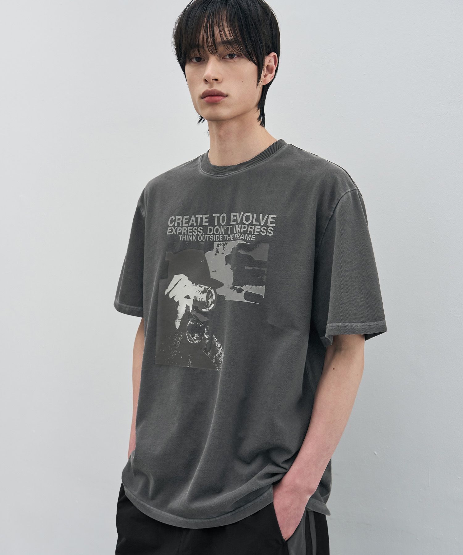 ★DRAW FIT★ フラワー パッチ スピマ 半袖 Tシャツ Draw Fit | Official Store – Shop Trendy Fashion at MUSINSA
