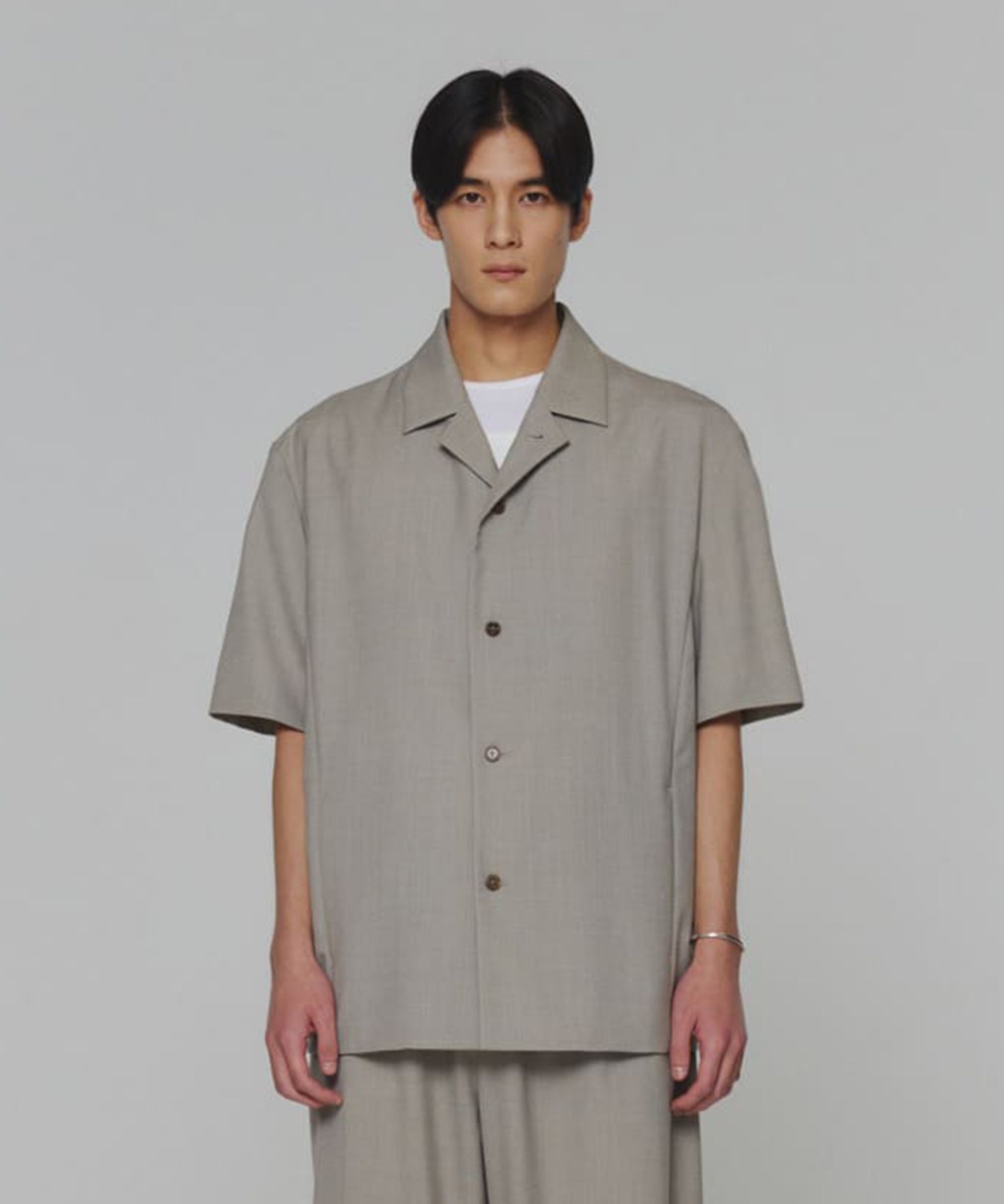 MUSINSA | AMOMENTO WOOL BUTTON UP SHIRTS JACKET (2COLORS)
