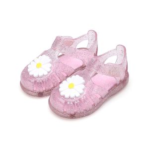 토비 젤리슈즈 글로스 플라워 핑크