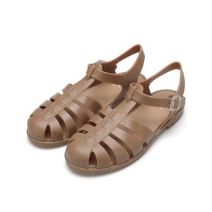 비아리츠 젤리슈즈 매트 토페