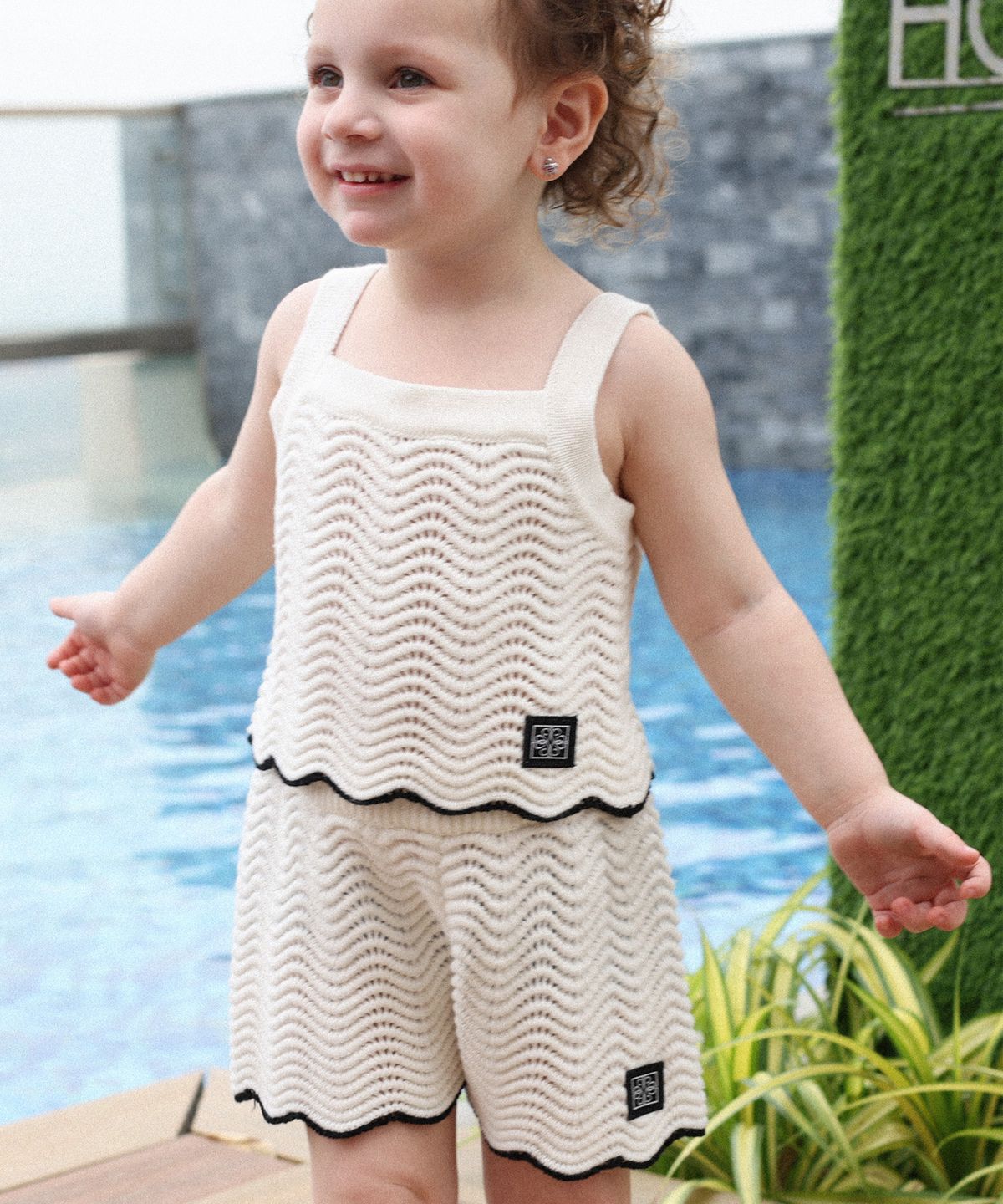 더로하(THE LOHA) [KIDS] 웨이브 SET 아이보리
