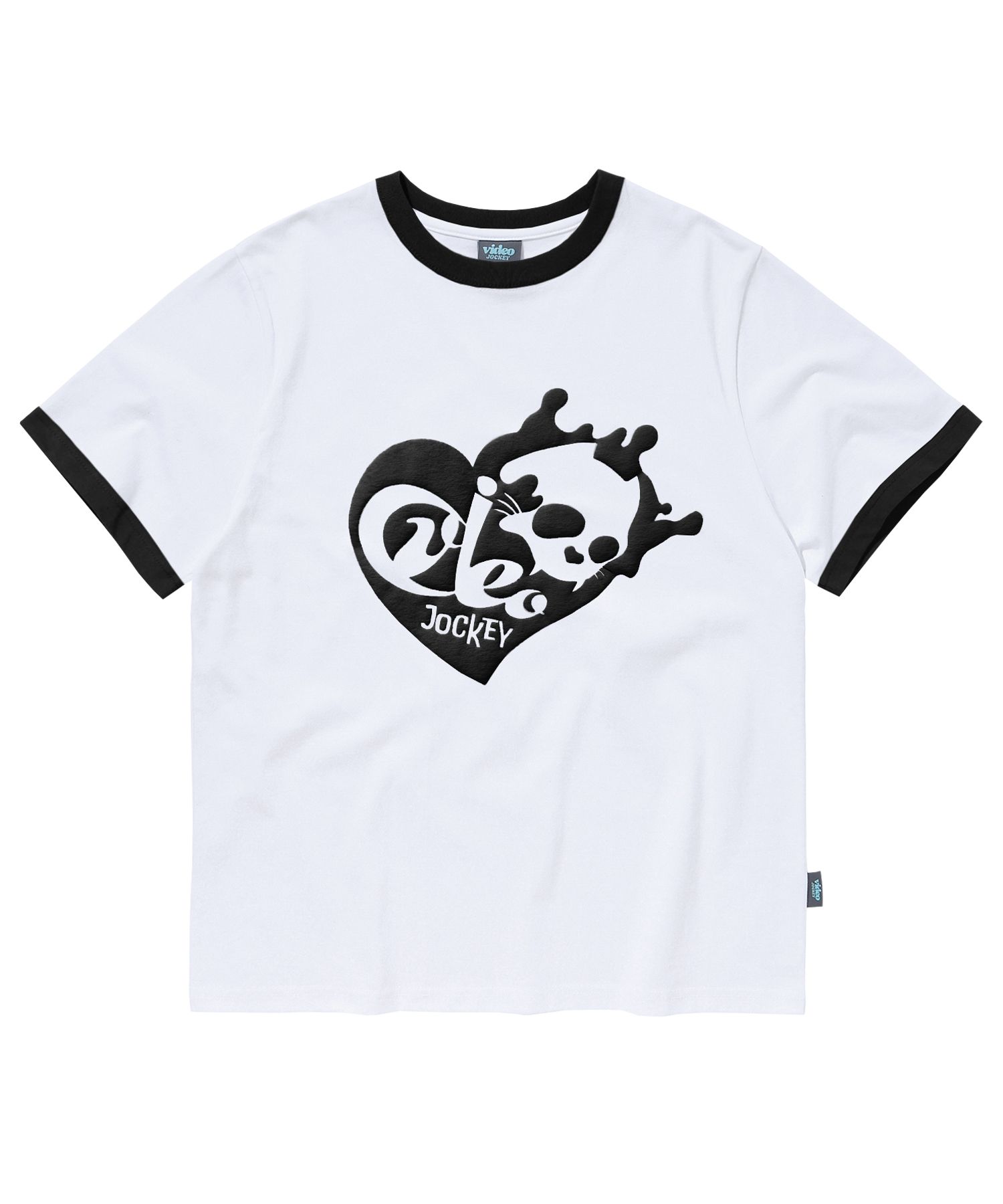 tシャツ 「UNISEX」Video Jockey／Cat ringer T レディース メンズ UNISEX】Video Jockey／Cat ringer T（Tシャツ/カットソー