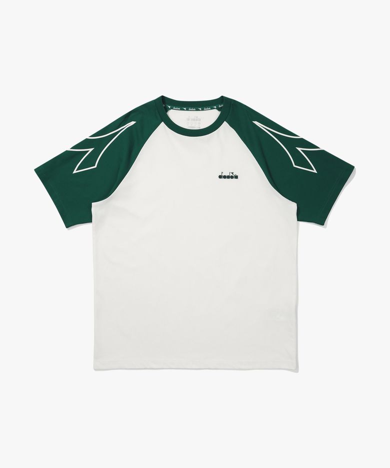 벤토 래글런 반팔 티셔츠 OFF WHITE