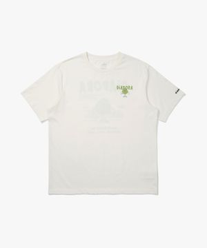 테니스볼 그래픽 반팔 티셔츠 OFF WHITE