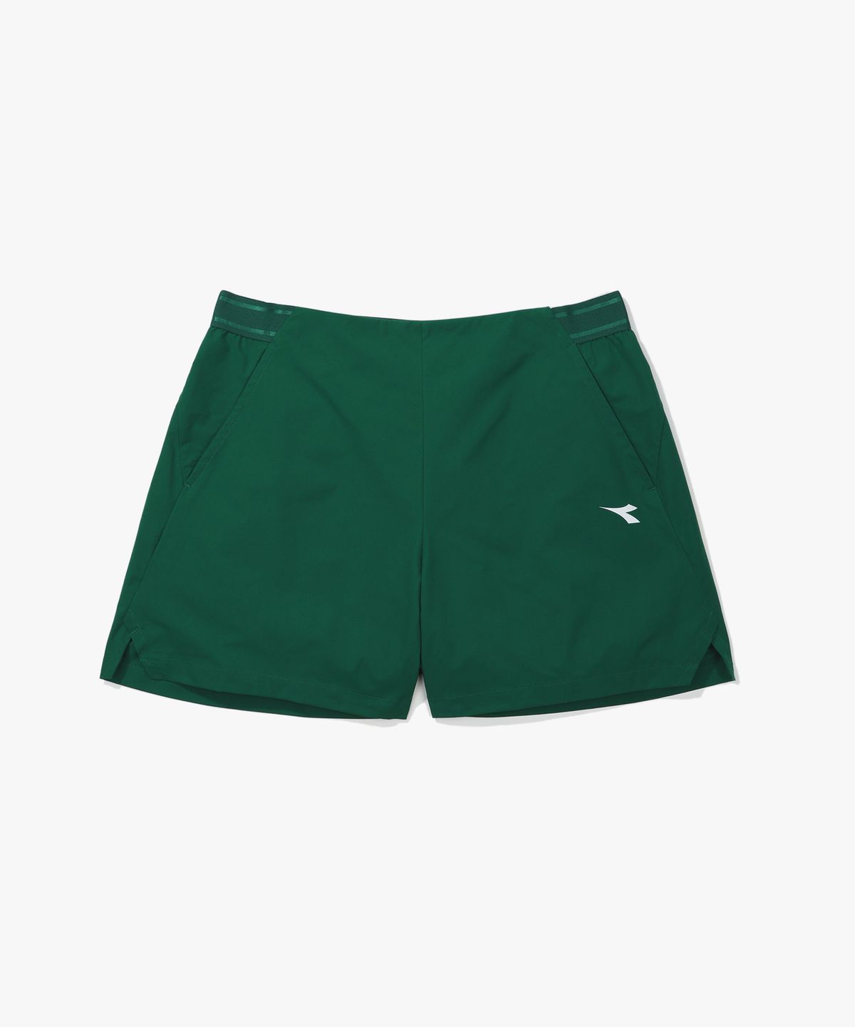 디아도라(diadora) 소프트 스트레치 쇼츠 우먼 GREEN