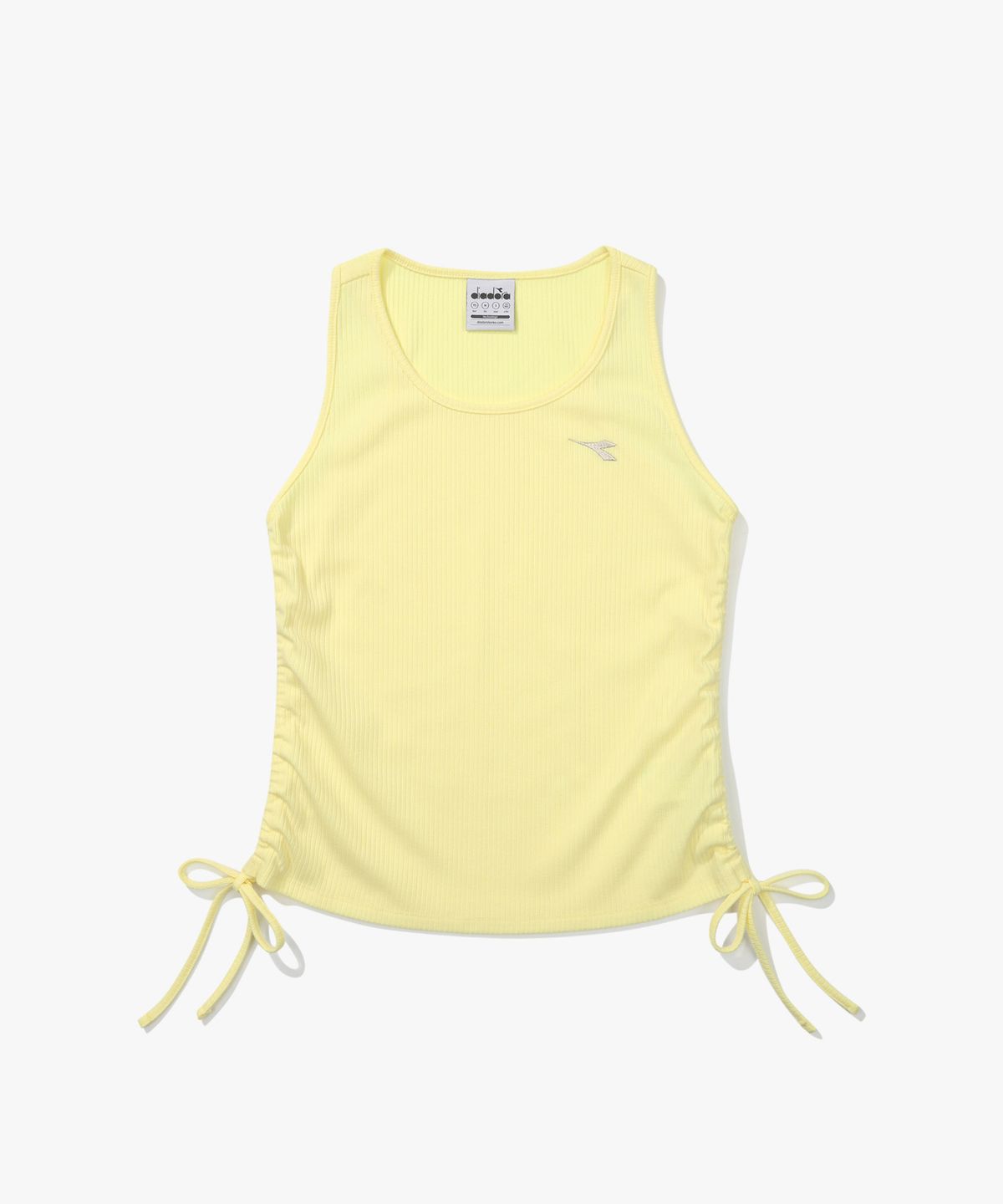디아도라(diadora) 플레르 셔링 슬리브리스 우먼 YELLOW