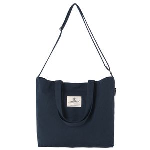 크로스 무지 에코백 6color