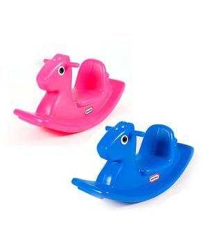 리틀타익스 흔들말 핑크/블루 유아실내놀이