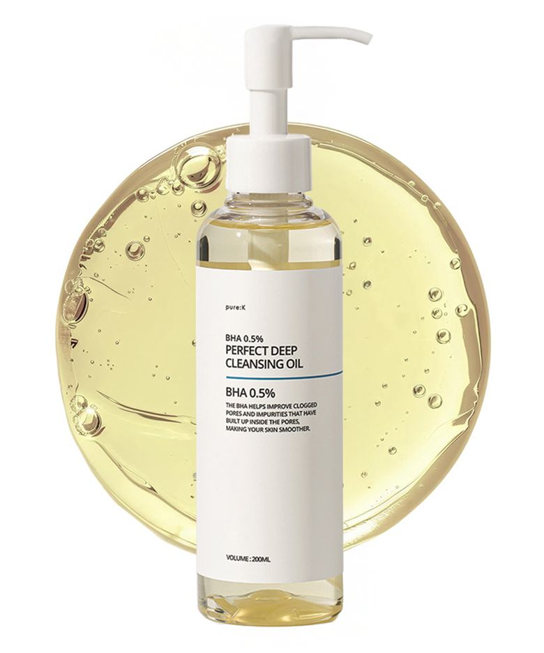 BHA 0.5% 블랙헤드 피지 케어 저자극 클렌징오일 200ml