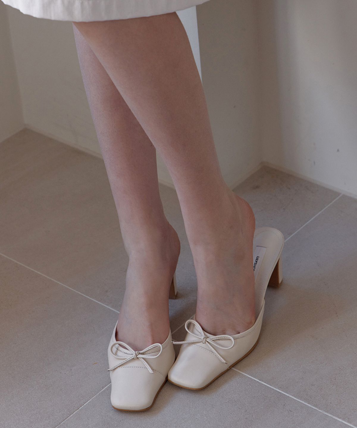 릴리슈(LILYSHOE) tie mule_3 color