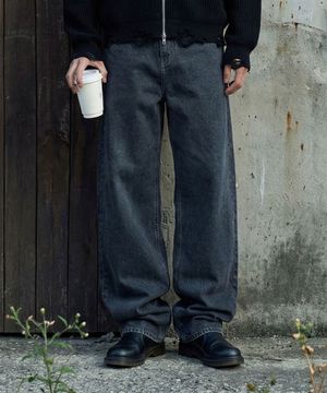 베이직 스탠다드 와이드 데님 팬츠 6 Color [ULZD_0001]