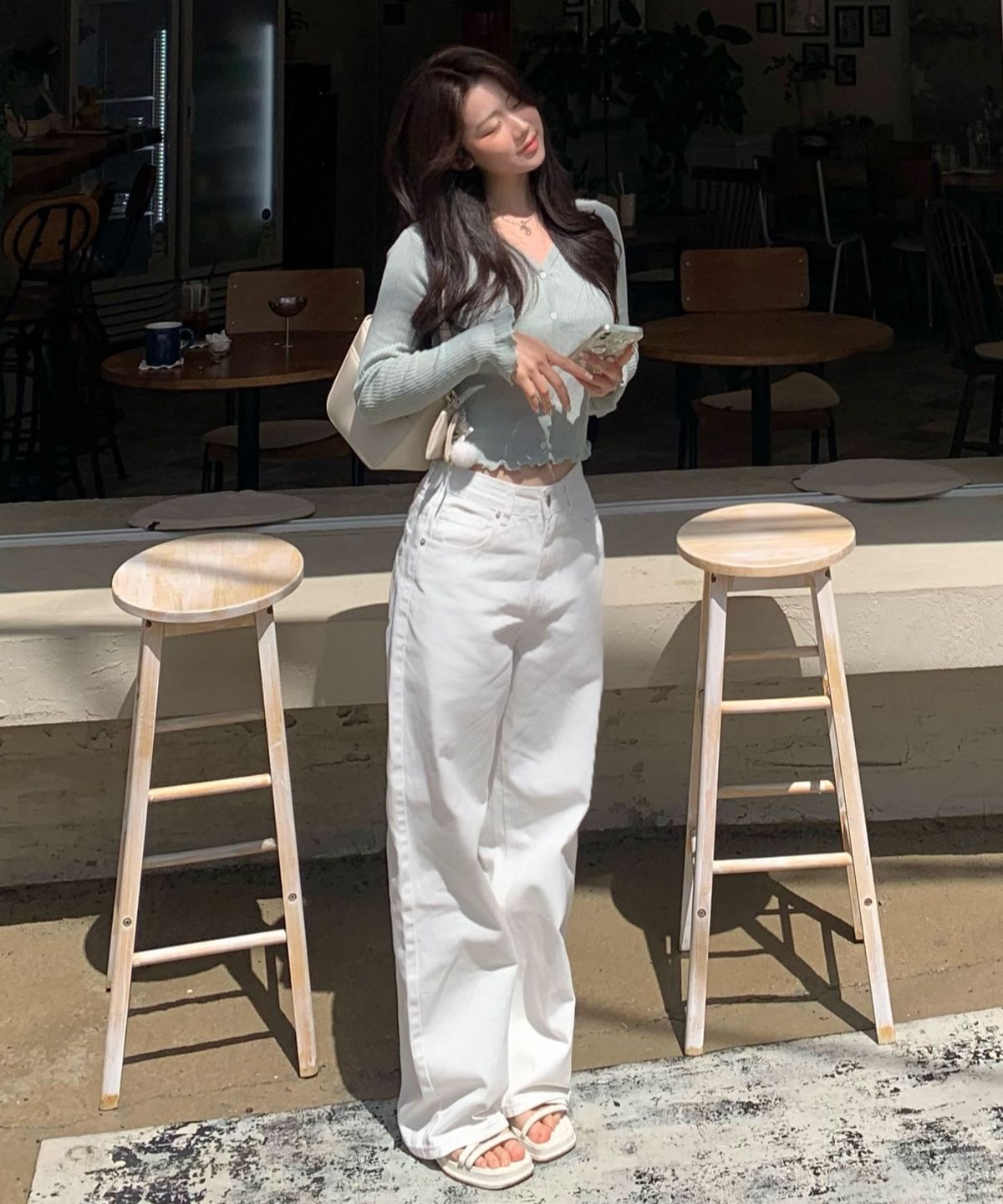 유라이프지(ULIFEZIP) 노멀 우먼 워싱 와이드 코튼 팬츠 6 Color [ULZP_1002]