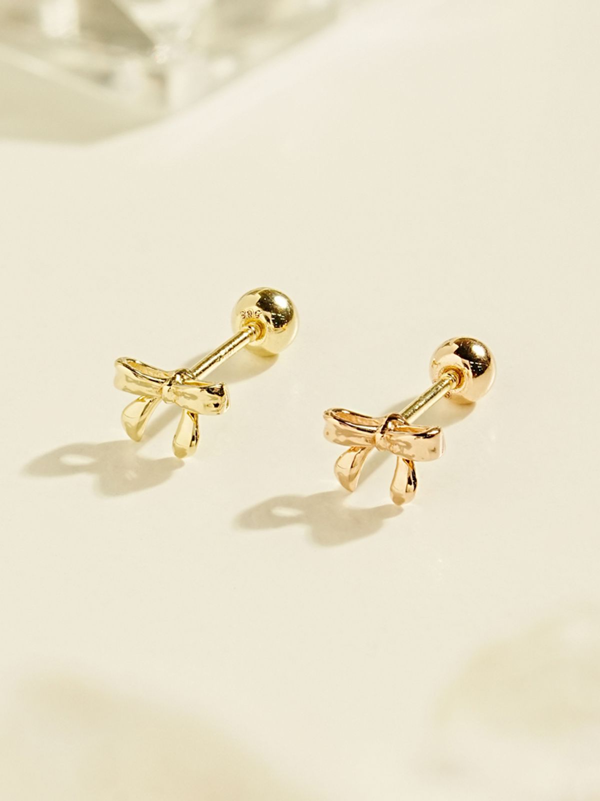 미니멀피어싱(MINIMALPIERCING) 14K 스윗 리본 피어싱 귀걸이