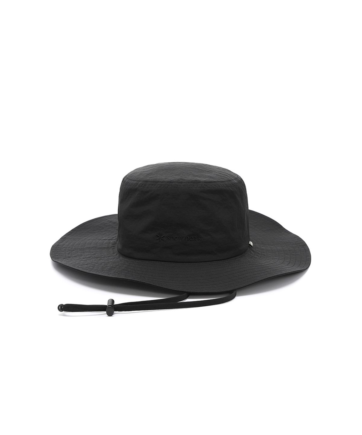 스노우피크 어패럴(SNOWPEAK APPAREL) 캠플 와이드 햇 (S25ZUCHA19) Black