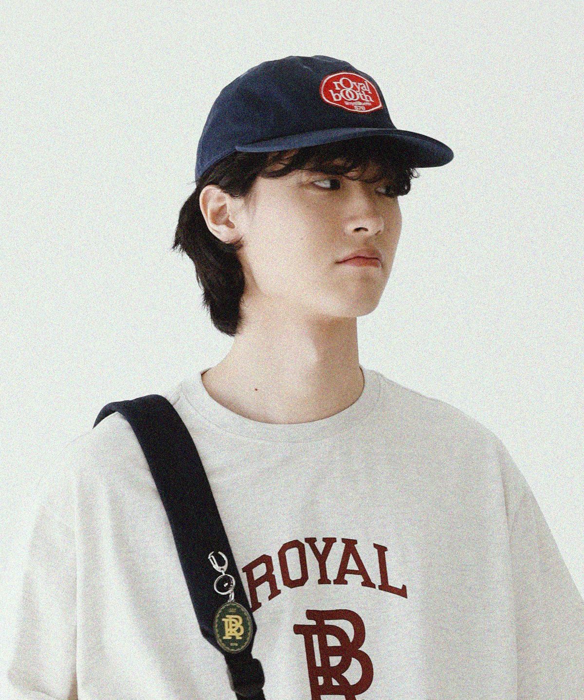 로얄부스(ROYALBOOTH) WP 시그니처 레트로 볼캡 [네이비]