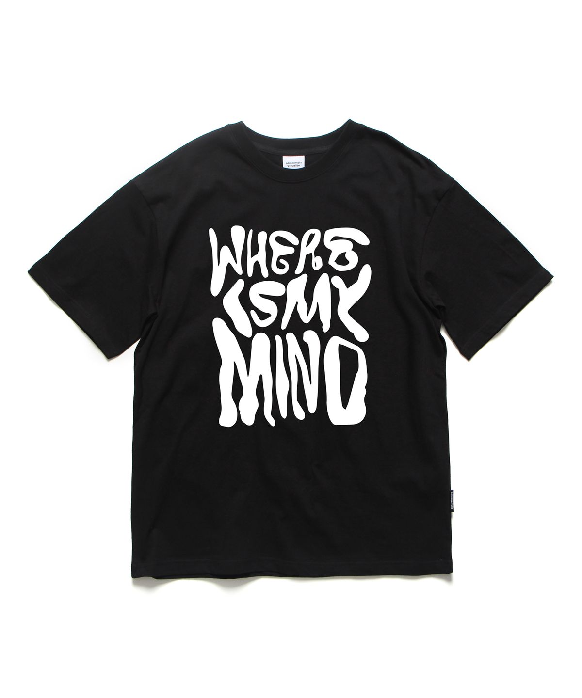 앱놀머씽(ABNORMALTHING) ATC 마인드 티셔츠 블랙 (ATC MIND T-SHIRT BLACK)