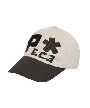 피스 빅로고 볼캡 [브라운]