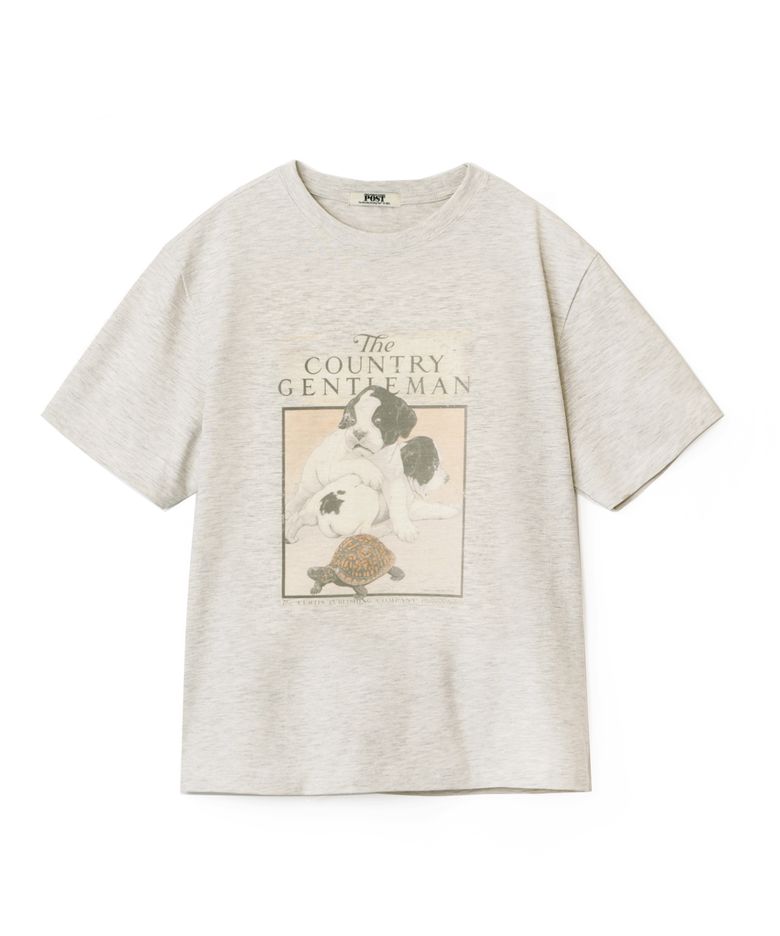 Country Puppy T-Shirt Oatmeal