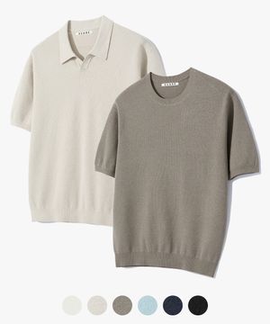 [수아레X패션플래닛] (XXL 추가) 데일리 쿨 하프 니트