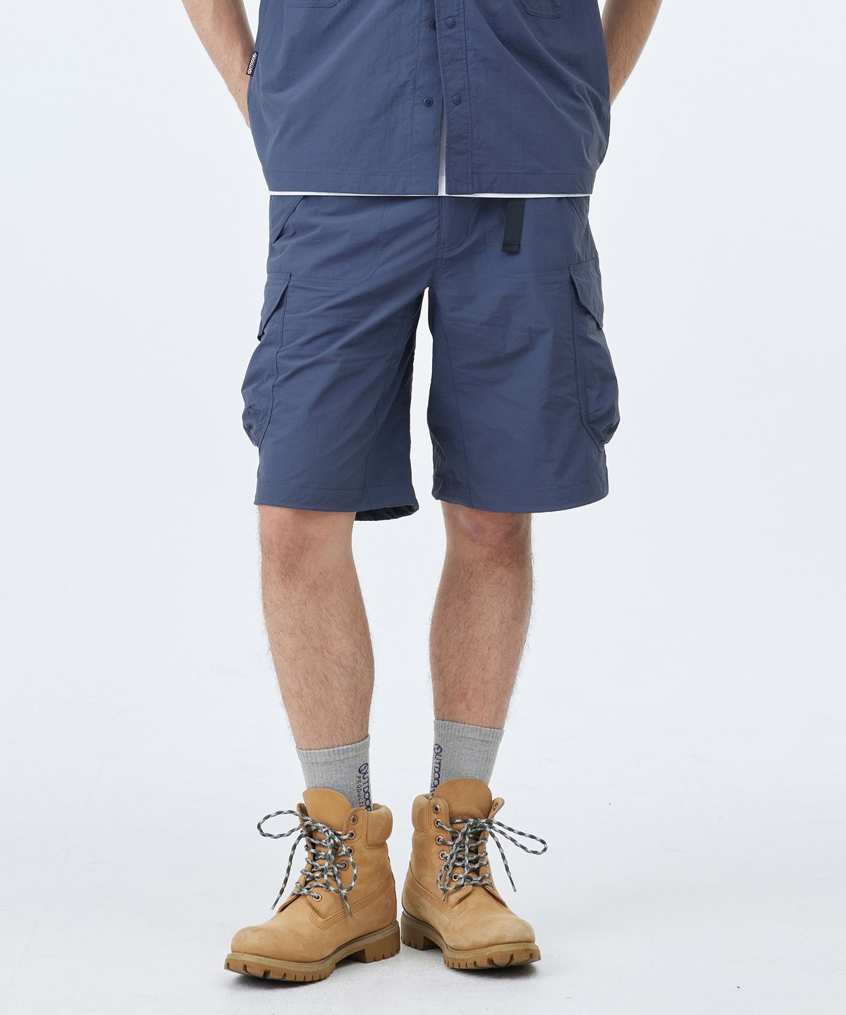 아웃도어 프로덕츠(OUTDOOR PRODUCTS) UTILITY POCKET SHORTS (DEEP BLUE)
