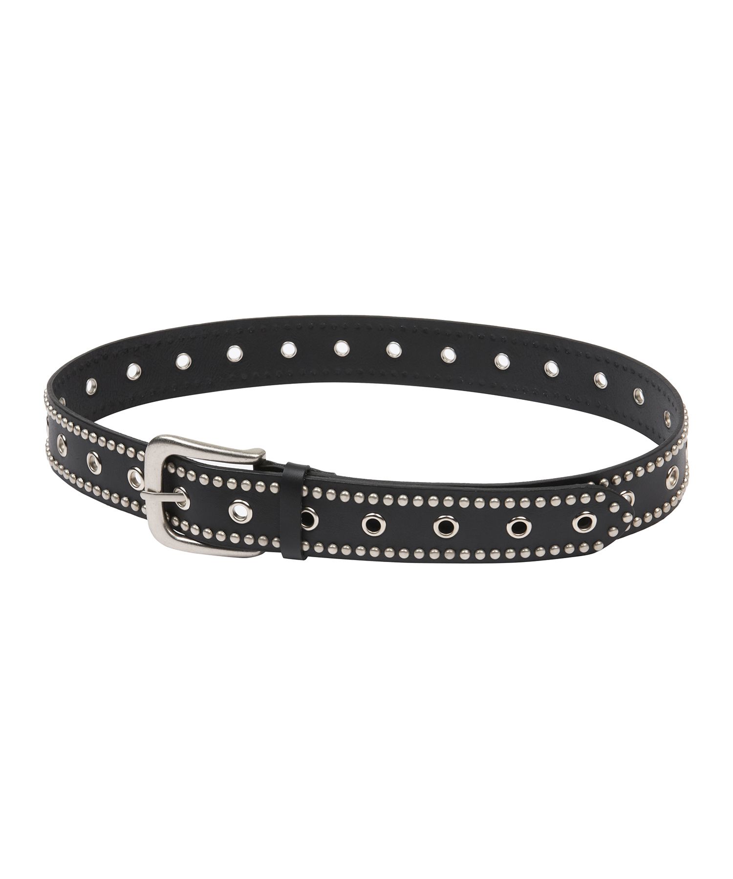 ★LUVISTRUE★SM STUD BELT(BLACK)★正規品/韓国直送料込/人気 MUSINSA | LUV IS TRUE SM STUD BELT(BLACK)