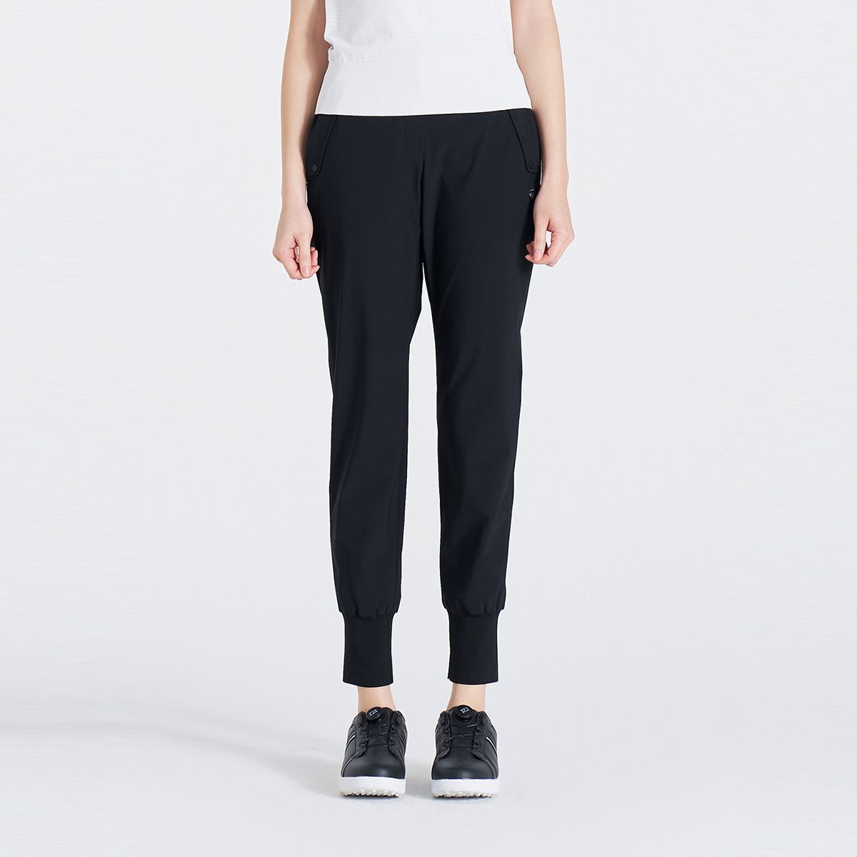 테일러메이드 어패럴(TAYLORMADE APPAREL) 여성 트리코트 조거핏 팬츠(ICE) TPO-62HG81-199