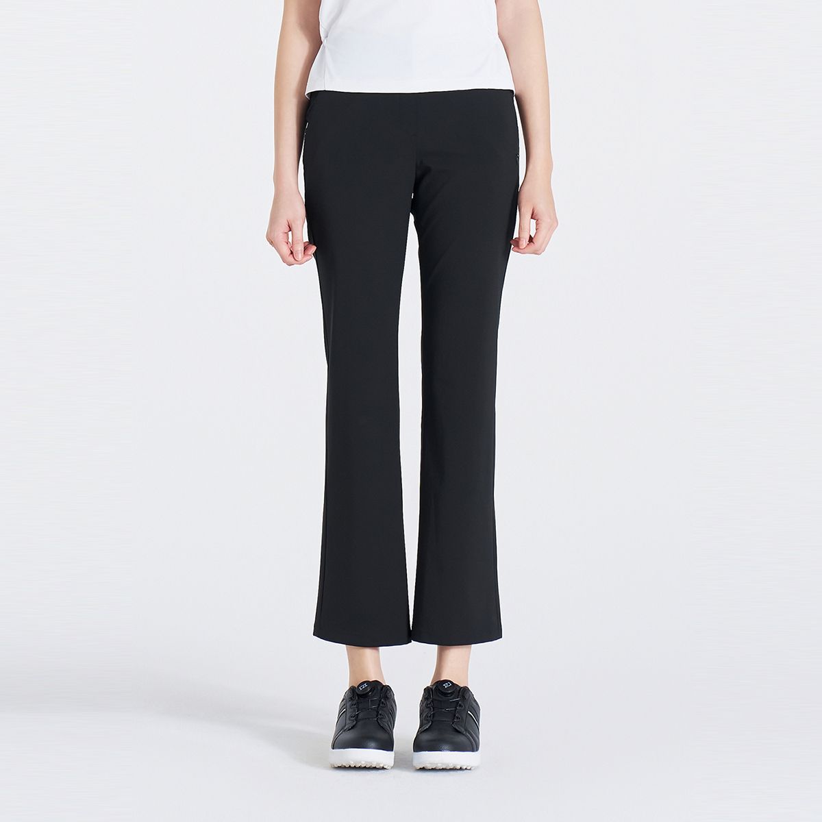 테일러메이드 어패럴(TAYLORMADE APPAREL) 여성 아이스프린트 부츠컷 팬츠 T8031PO6282-199