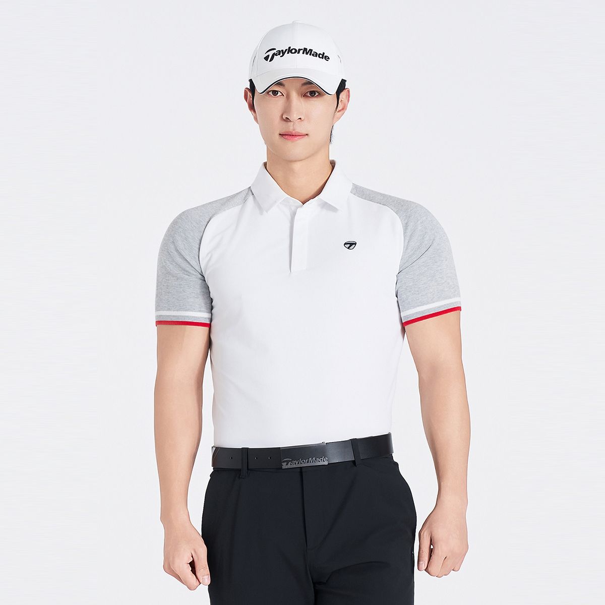 테일러메이드 어패럴(TAYLORMADE APPAREL) 남성 니트 소매 티셔츠 T8031TO2149-100