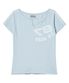 97PDC LOGO LACE NECK TEE SKY BLUE