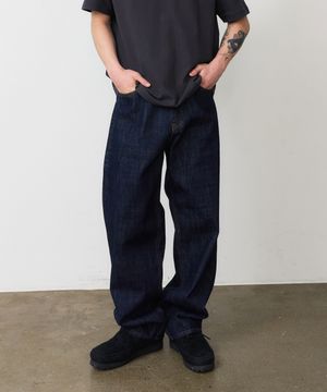 DEN0881 Selvedge Wide Tapered (Mid Indigo)