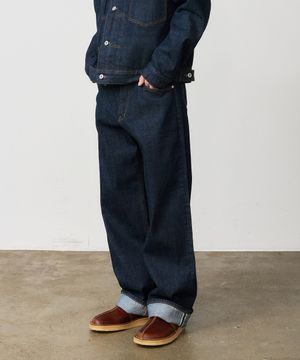 DEN0901 Selvedge Extra Wide Fit (Deep Indigo)