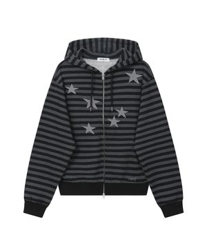 스타 심볼 후드집업 [스트라이프]