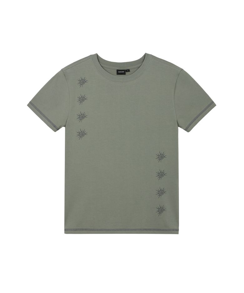 Cracked Sun Half Top (Khaki)