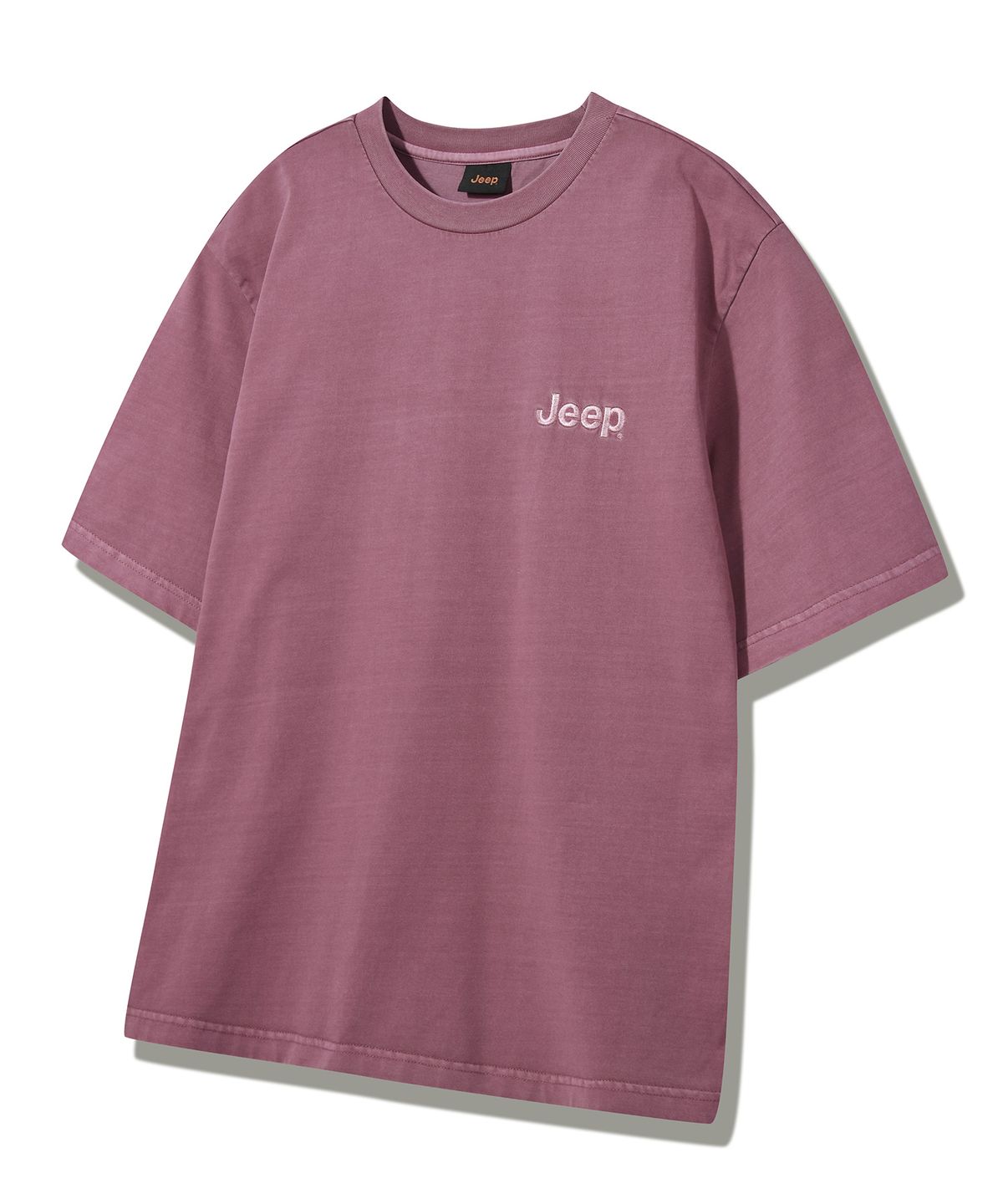 지프(JEEP) 피그먼트 M-Logo 그래픽 반팔티 (JQ5TSU673PK)