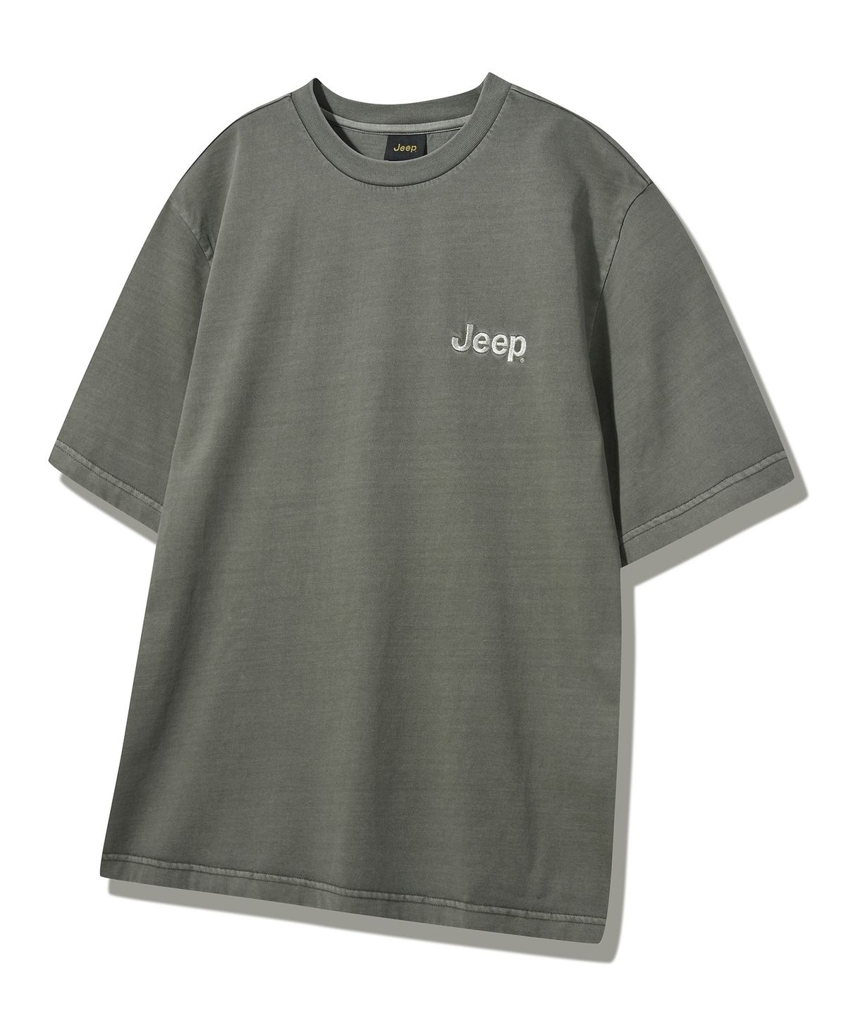 지프(JEEP) 피그먼트 M-Logo 그래픽 반팔티 (JQ5TSU673KH)