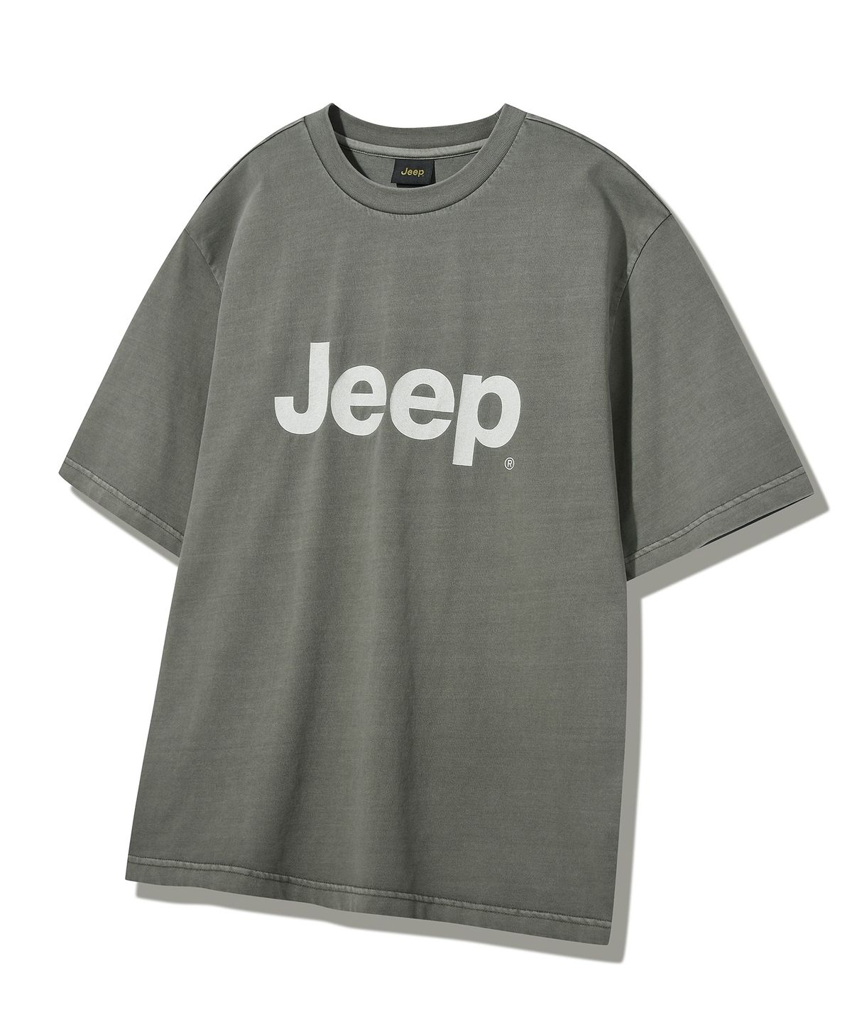지프(JEEP) 피그먼트 빅 로고 반팔티 (JQ5TSU691KH)