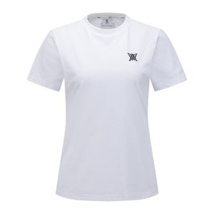 WOMEN SM ESSENTIAL ROUND SHORT T-SHIRT_WH