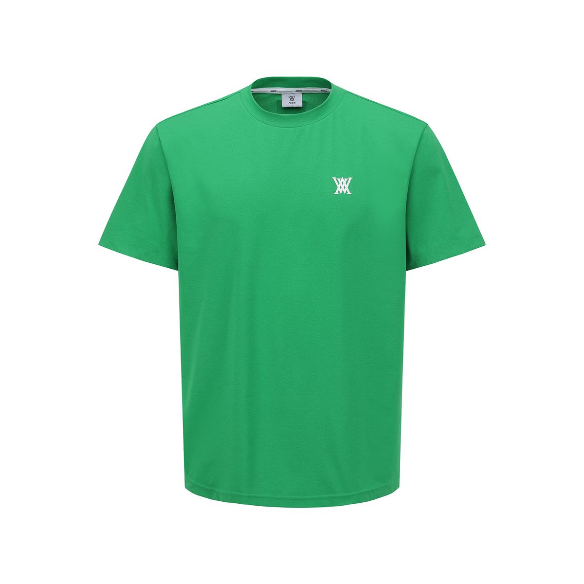 어뉴골프(ANEW GOLF) MEN SM ESSENTIAL ROUND SHORT T-SHIRT_GN