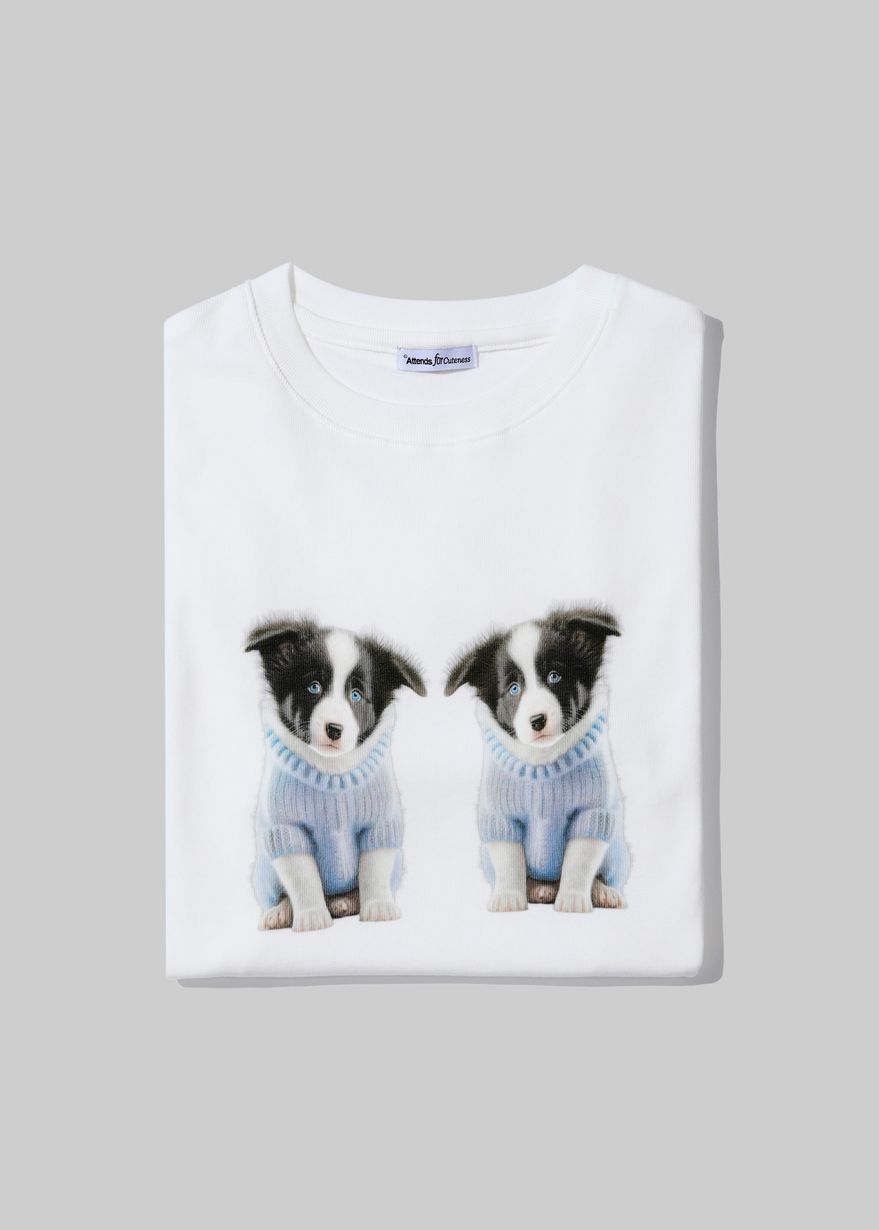 Attends☆Husky Dog Tee MUSINSA | ATTENDS Husky Dog Tee