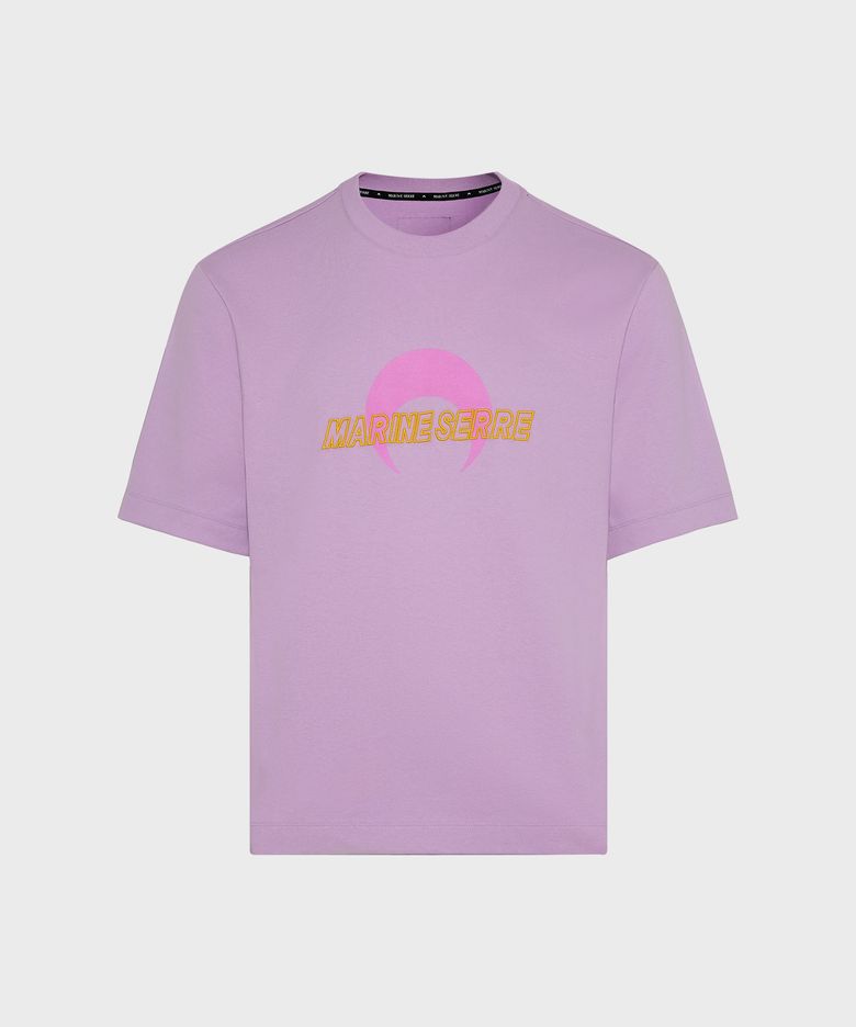 (U) MS 스포츠 저지 루즈 핏 티셔츠 스위트 라일락 MS SPORT JERSEY LOOSE FIT T-SHIRT PK35 SWEET LILAC
