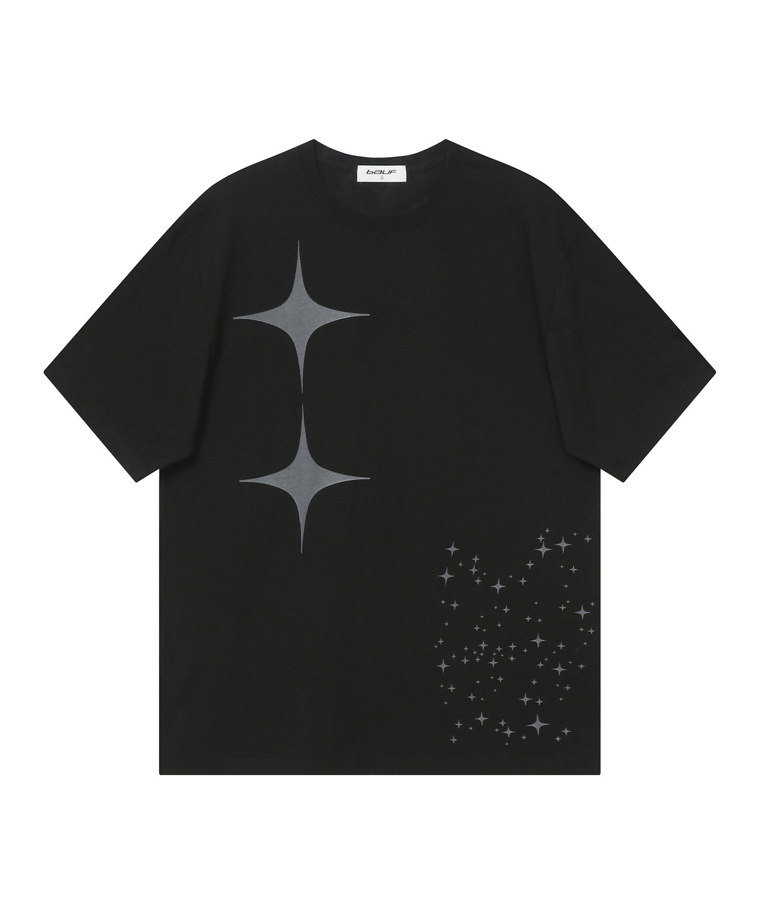 [BAUF] Starlight T-shirt /追跡付 MUSINSA公式 | BAUF Starlight T-shirt [Black]
