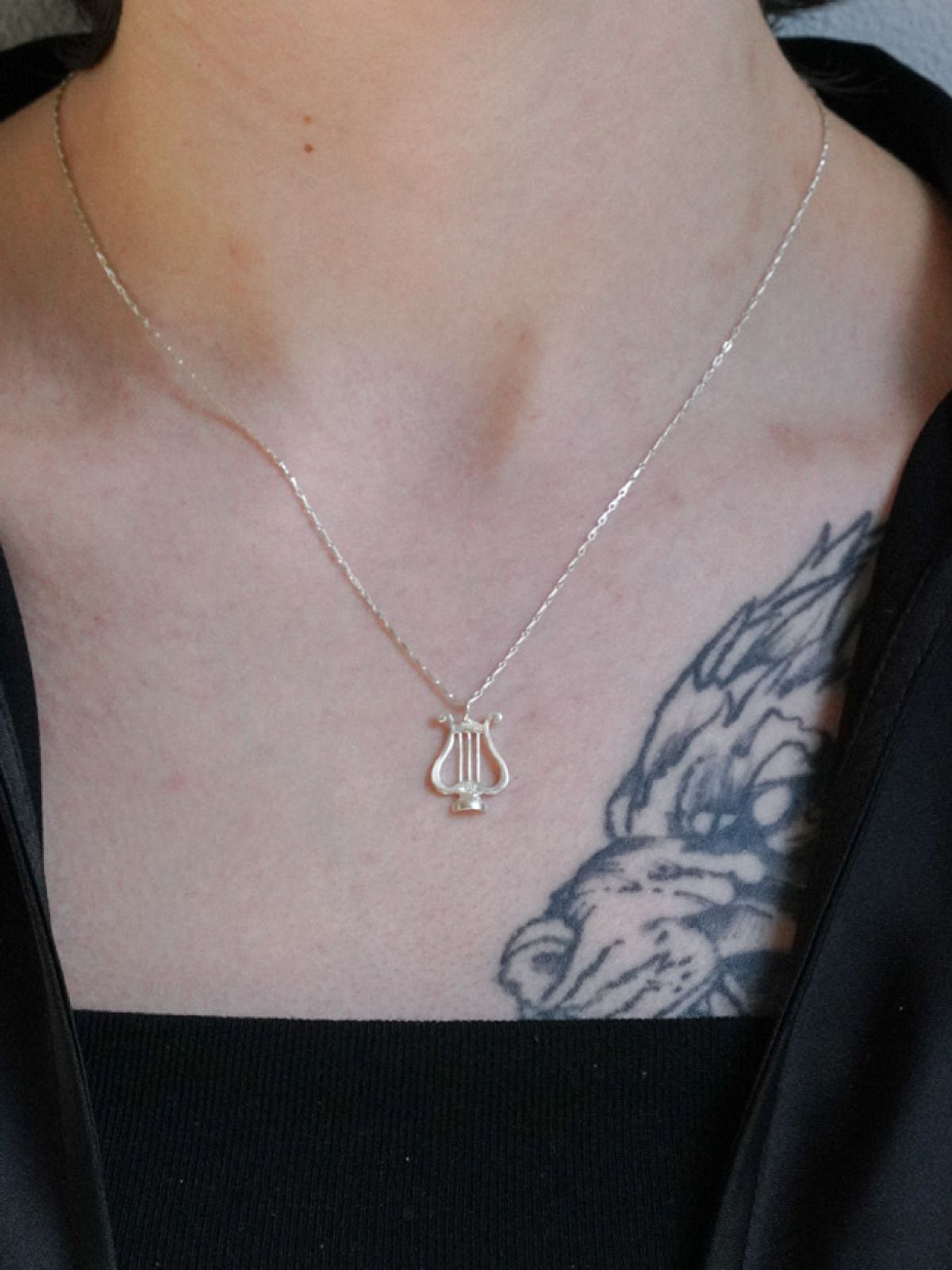 오버그레이(OVERGREY) Lyra Necklace 3 - Silver