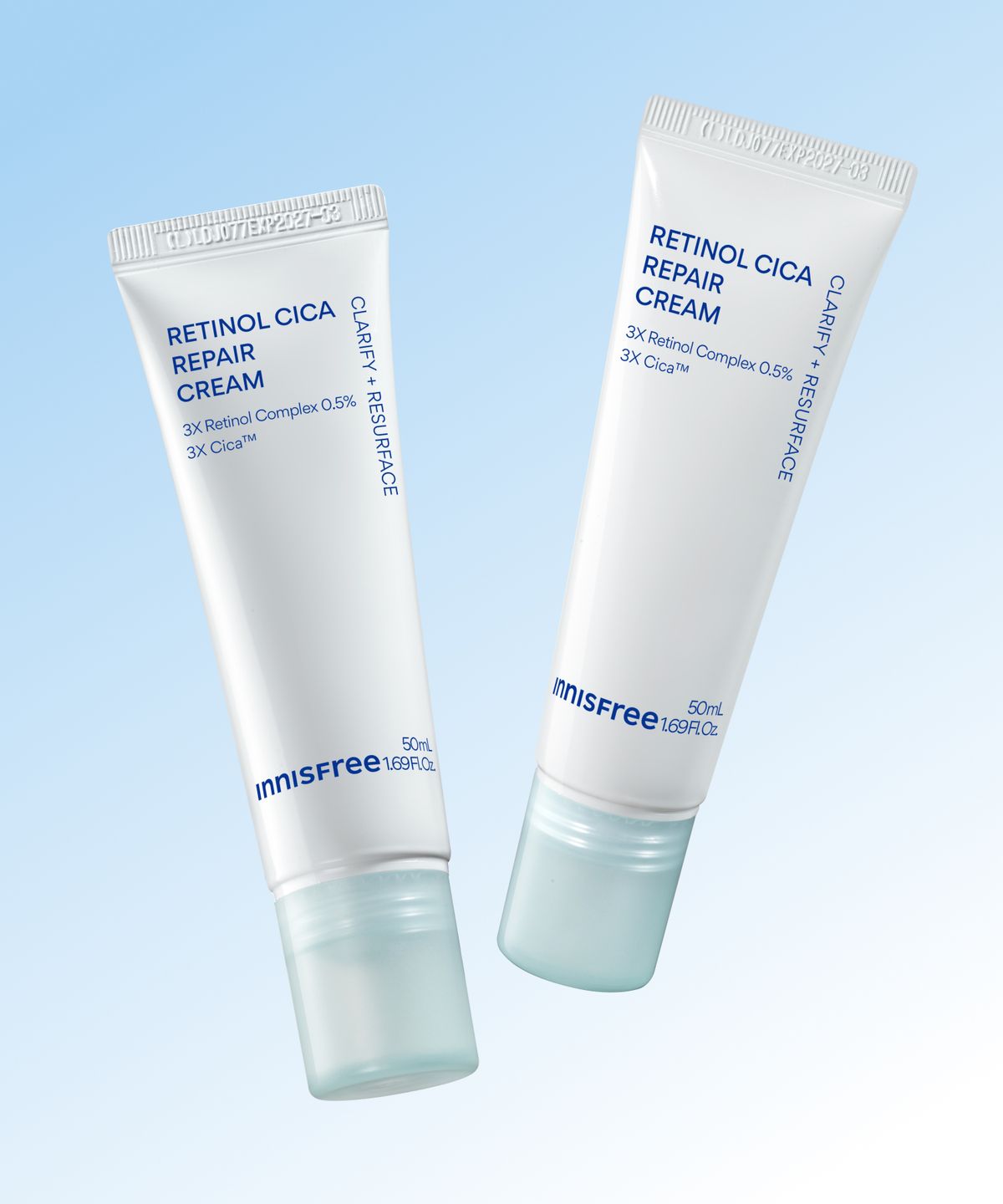 이니스프리(INNISFREE) 레티놀 시카 흔적 베리어 크림 50mL 2개